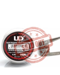 Έτοιμες Αντιστάσεις Staggered Fused Clapton Coils UD