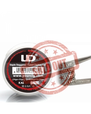 Έτοιμες Αντιστάσεις Staggered Fused Clapton Coils UD